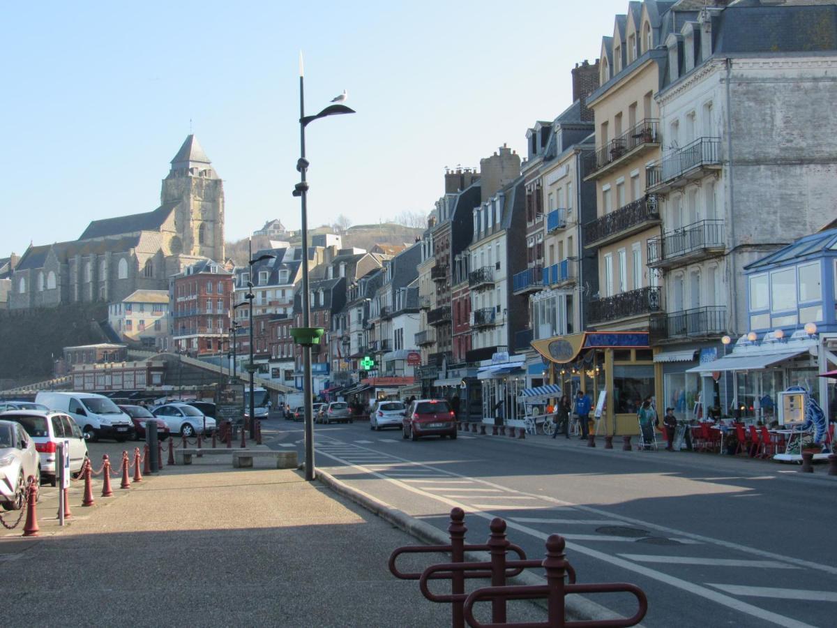 Entre Mer Et Falaises Le Tréport Exterior foto